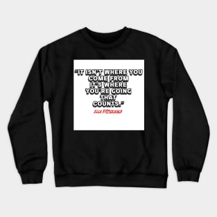 Melanin Empowerment - Ella Fitzgerald Crewneck Sweatshirt